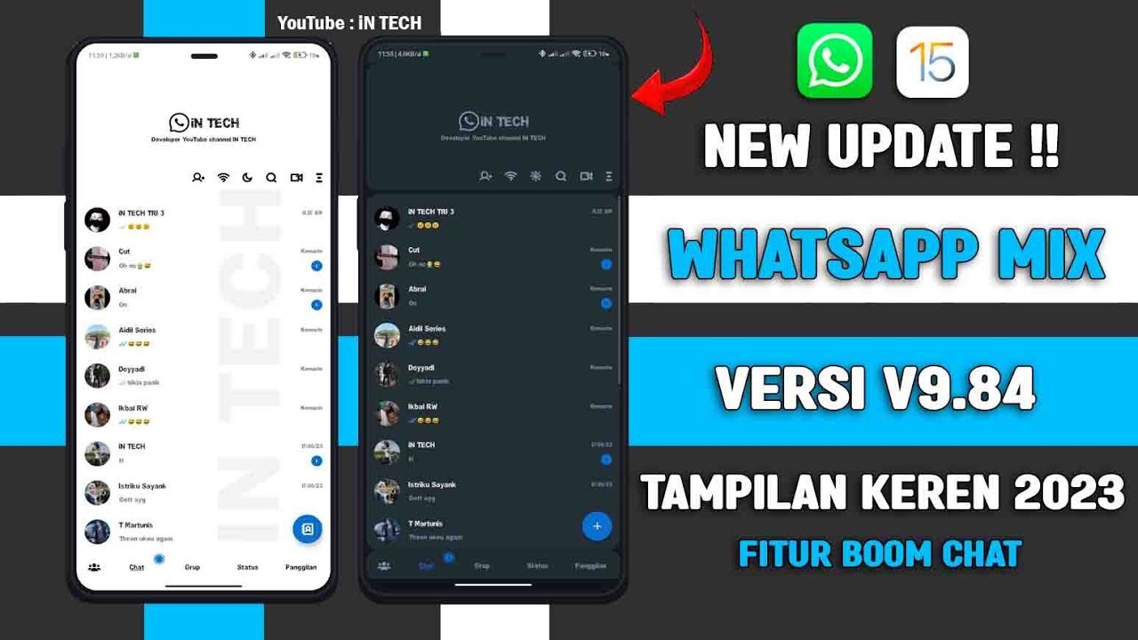 🈯 WHATSAPP MIX V9.84 TERBARU 20223 !! WA MIX TERBARU 2023