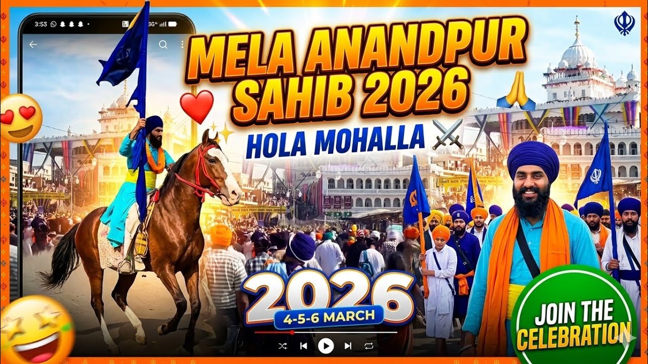 Hola Mohalla 2026 Anandpur Sahib | Real Mela Experience POV Walk