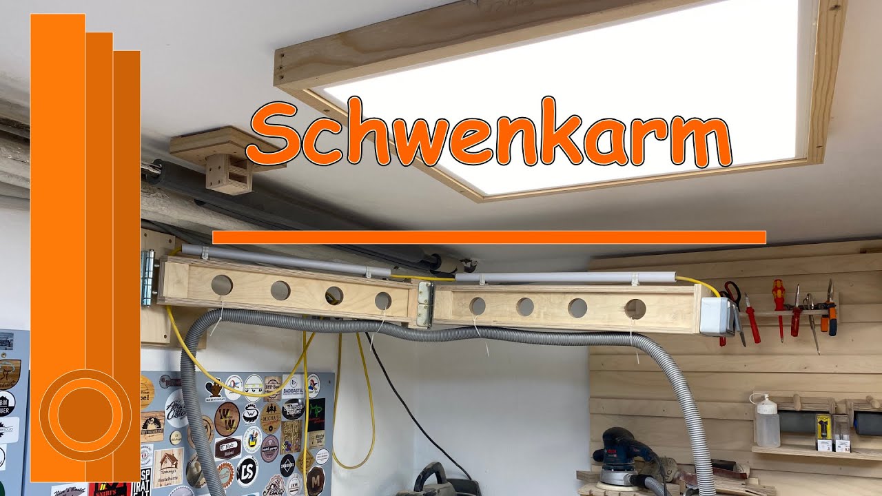 #Absaugarm / #Schwenkarm für Exzenterschleifer ❗️swiveling suction arm