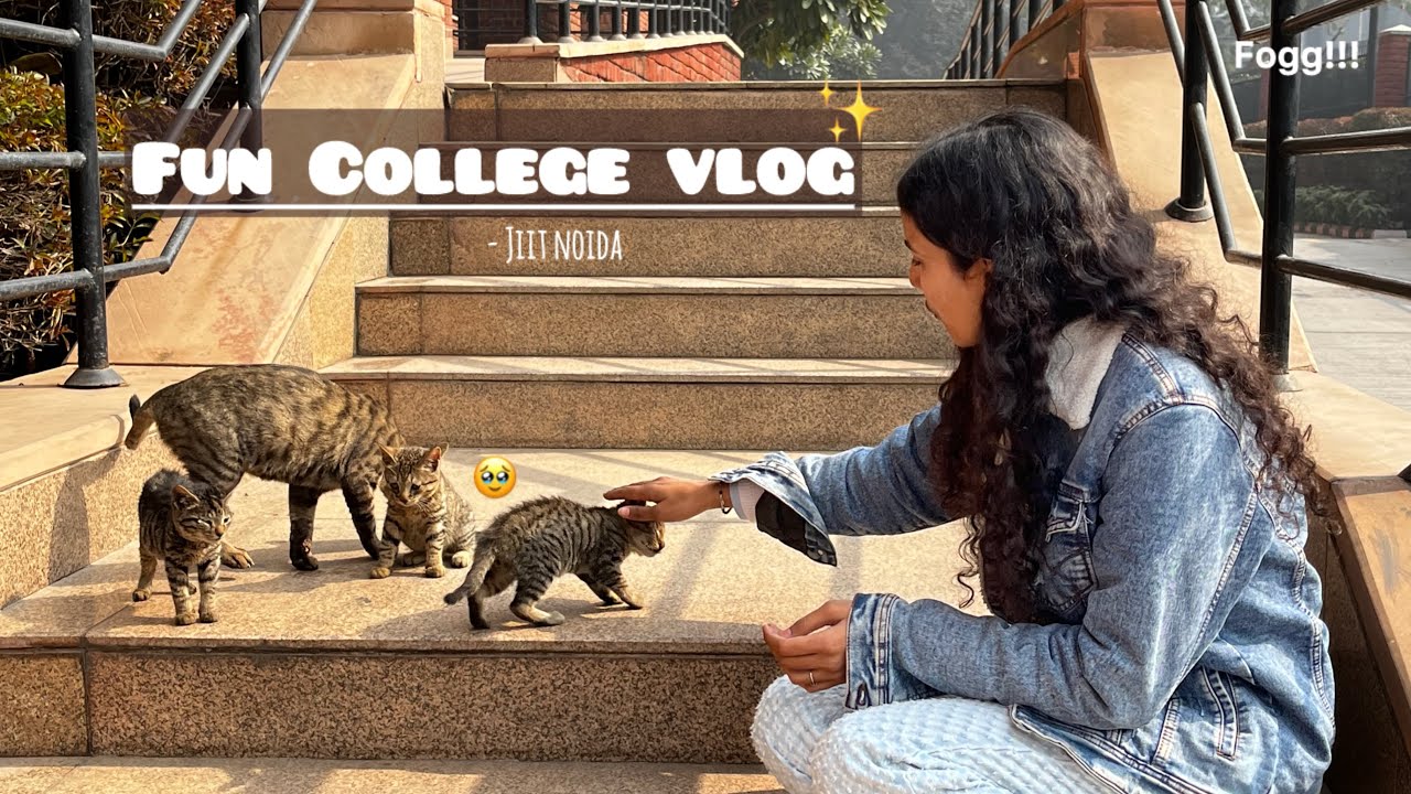 I made new friends🫶🏻😽| College vlog✨| JIIT noida