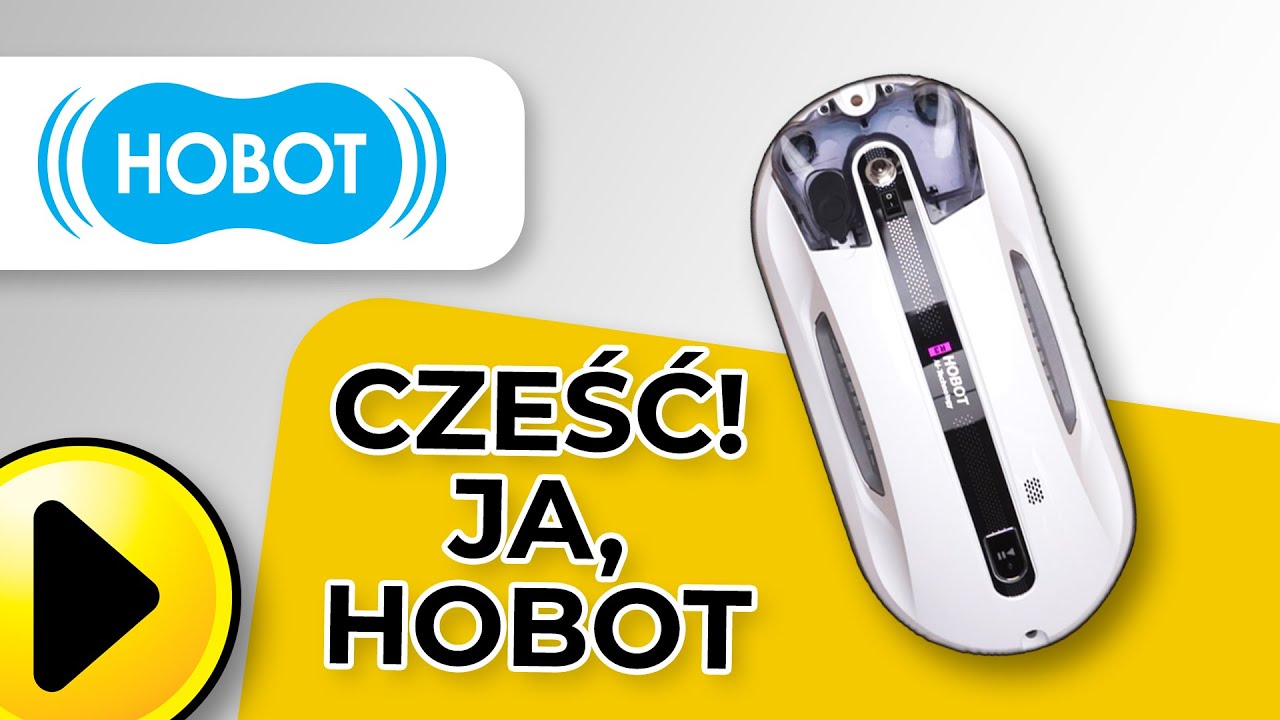 Robot do mycia okien HOBOT R3 | Wideoprezentacja