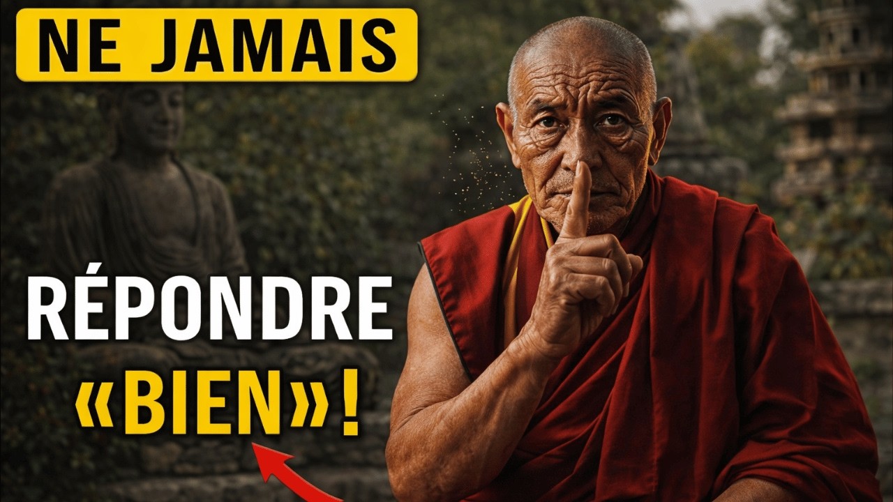 On vous demande : « Comment allez-vous ?» — TAIS-TOI ! Tu perds tes forces ! | Sagesse du Tibet