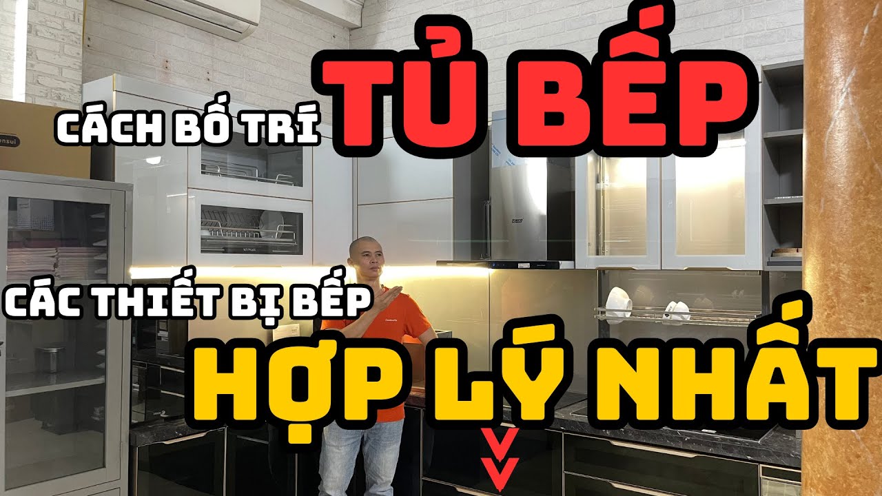 Cách Bố Trí Tủ Bếp Tiện Dụng Nhất Mà Ai Cũng Làm Được| Nội Thất Nhà Bếp TNT