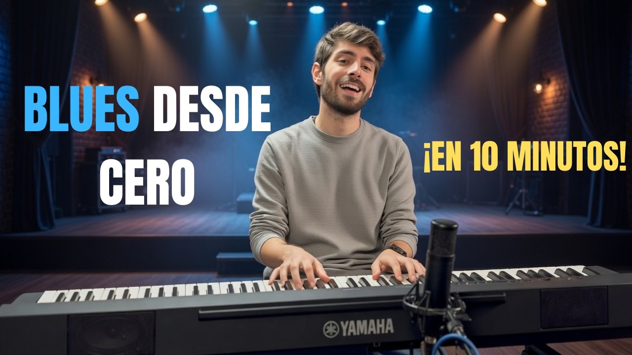 Aprende Blues en Piano en 10 Minutos (Desde Cero)