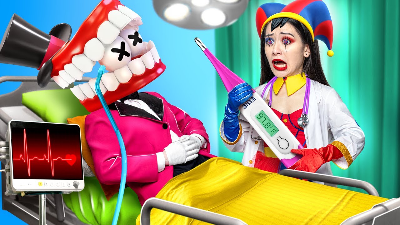 Nemocnice Pomni! Úžasný Digitální Cirkus v Nemocnici!