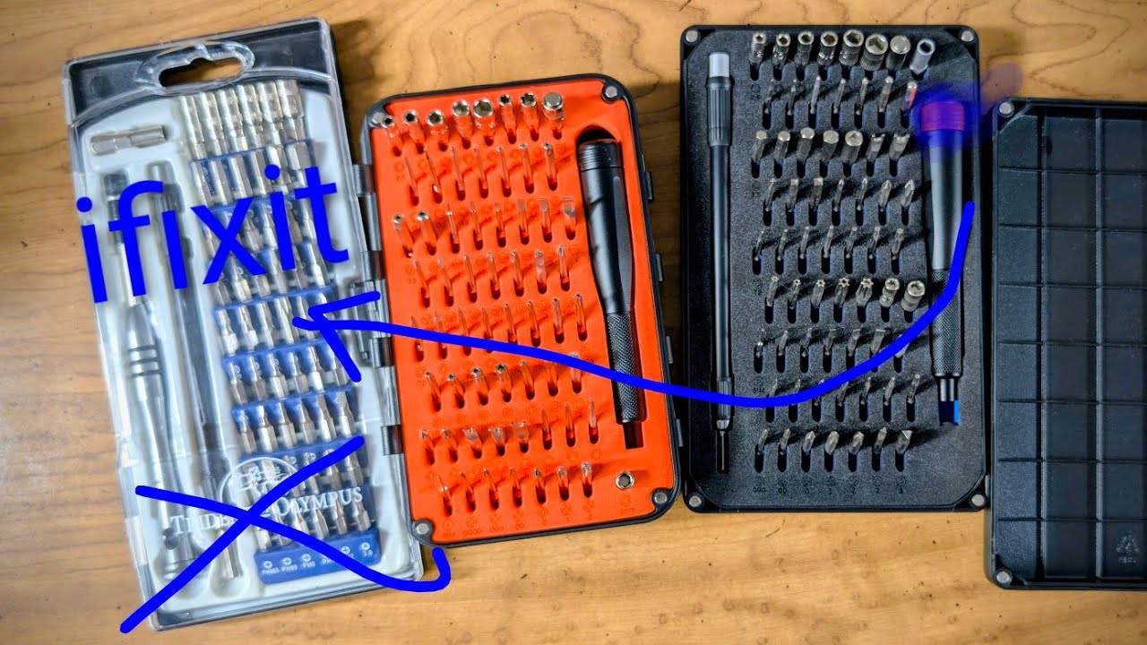 THE Original iFixit 54 Bit Set Screwdriver Tool Kit - before @iFixitYourself Mako Mahi Pro Tech #DIY