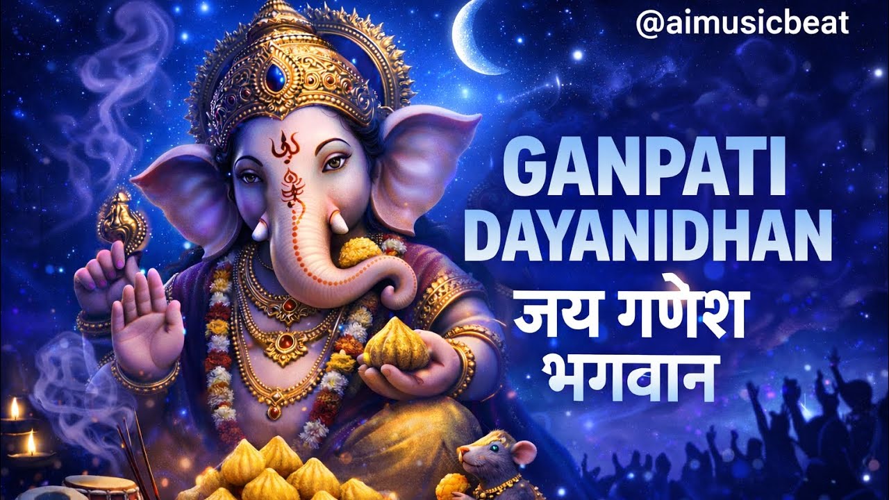 Ganpati Dayanidhan | Powerful Hindi Bhajan 2026 | AI Generated Devotional Song