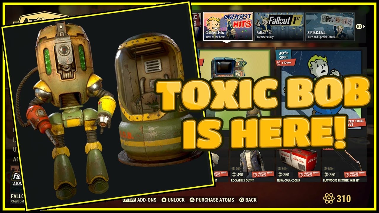 Обновление Атомной лавки (28 октября 2025 г.) &mdash; Fallout 76