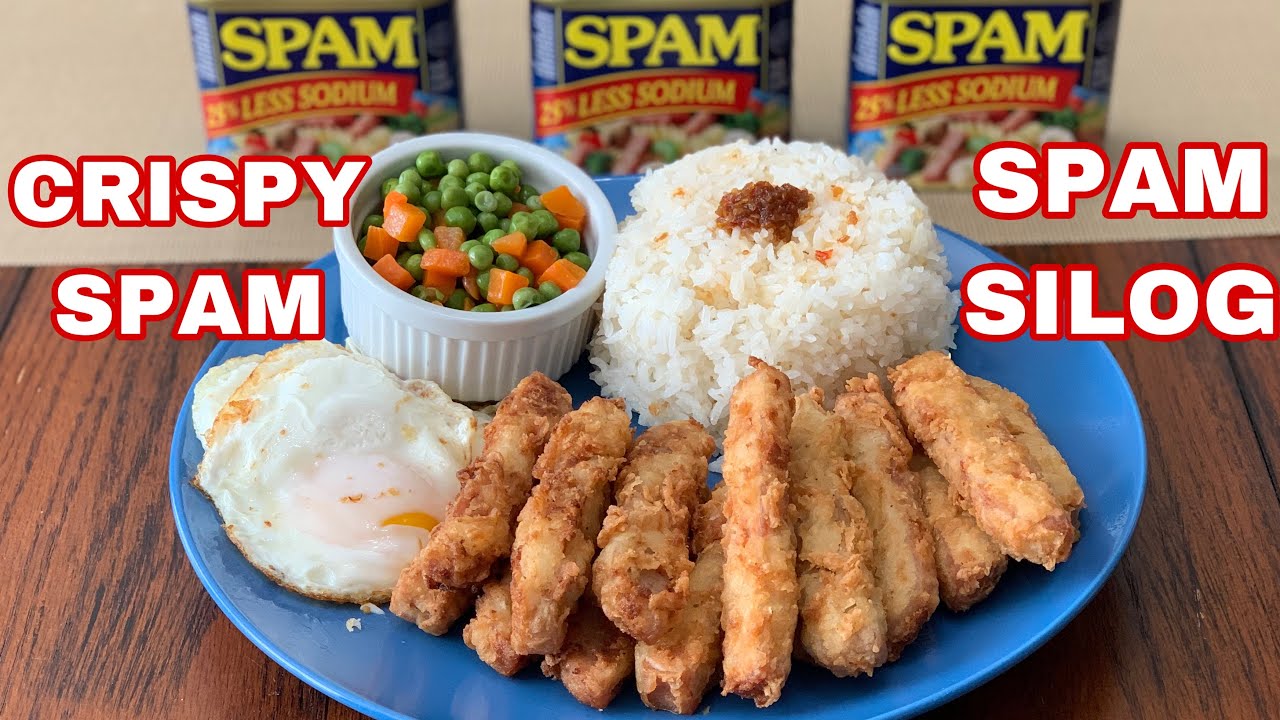 HOW TO COOK SUPER CRISPY SPAM / CRISPY SPAM SILOG