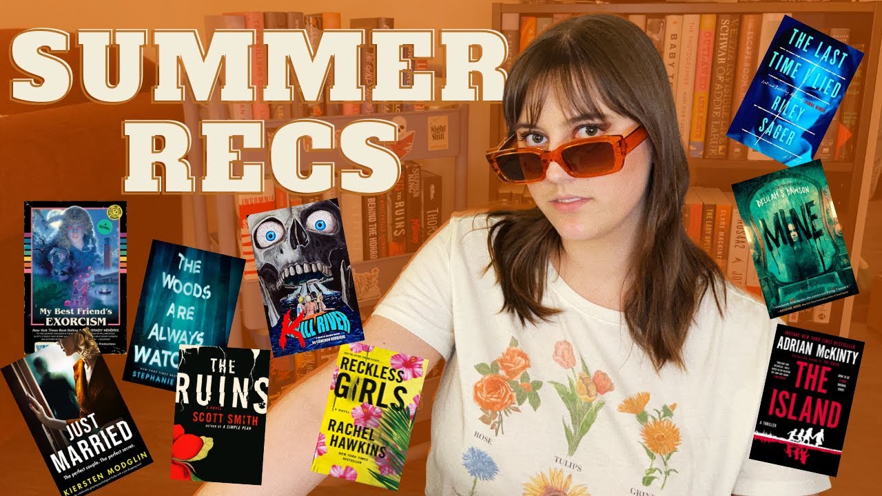 SUMMER BOOK RECOMMENDATIONS ☀️ the BEST thriller & horror books (slashers, islands, summer camp etc)