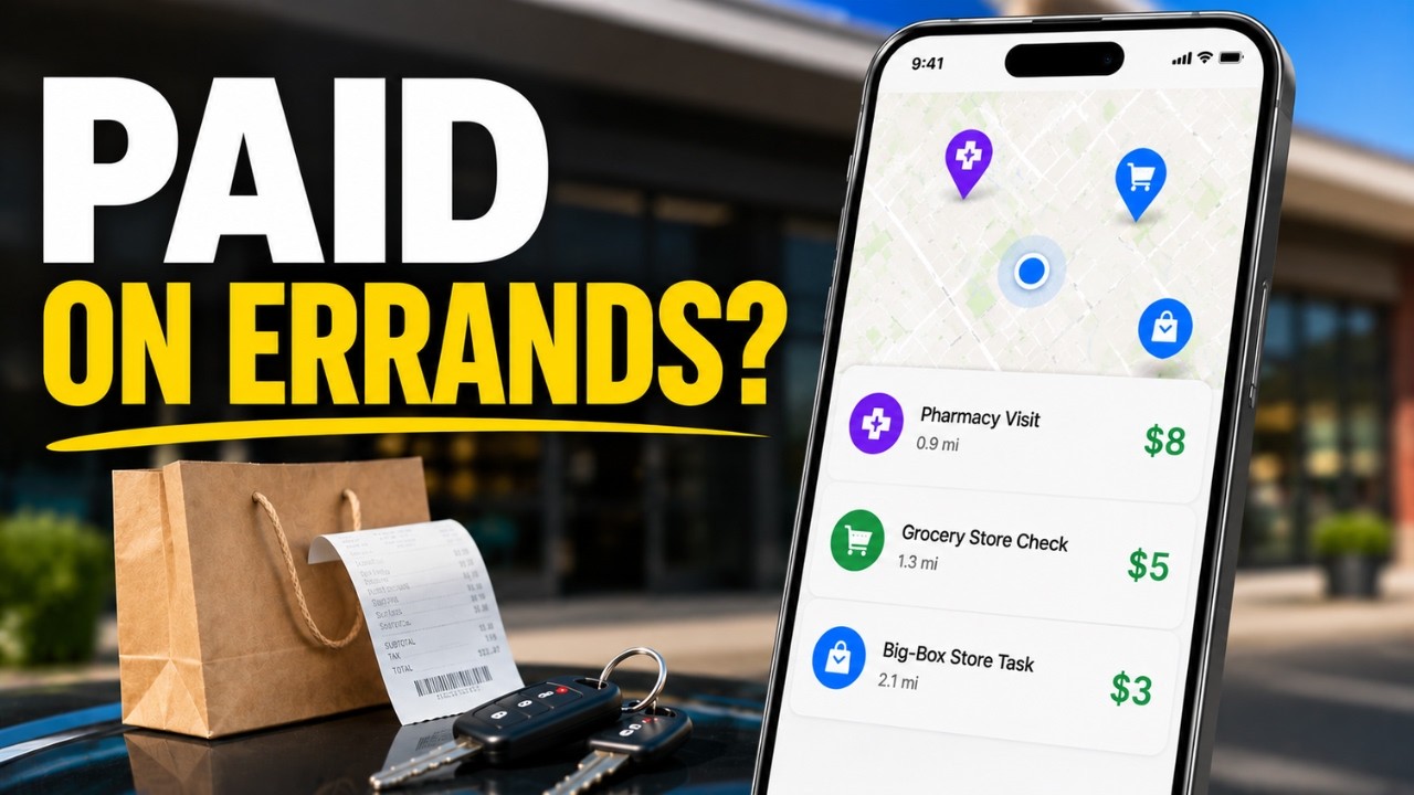 I Get Paid While Running Normal Errands &mdash; Here&rsquo;s How