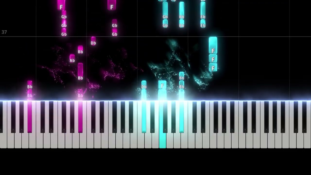 Invincible  - Kaiju No 8 - OneRepublic [PIANO TUTORIAL]