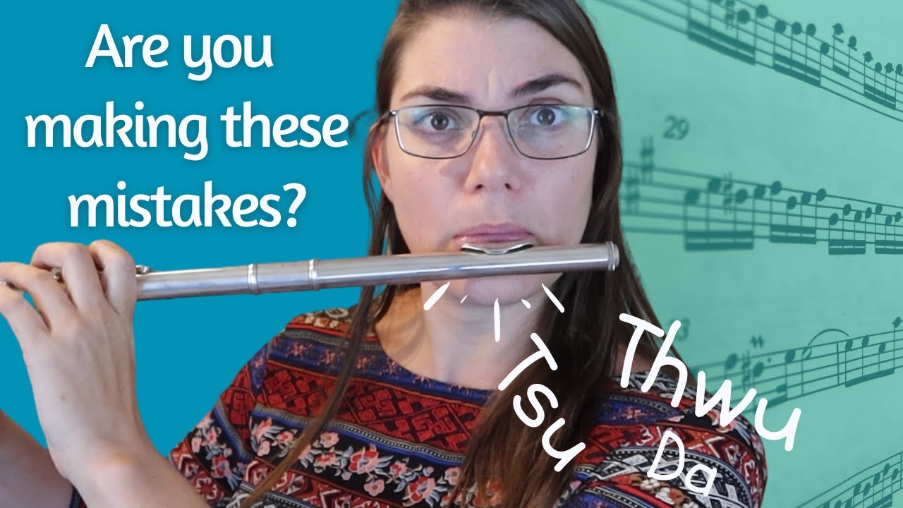 5 common articulation mistakes flutists make