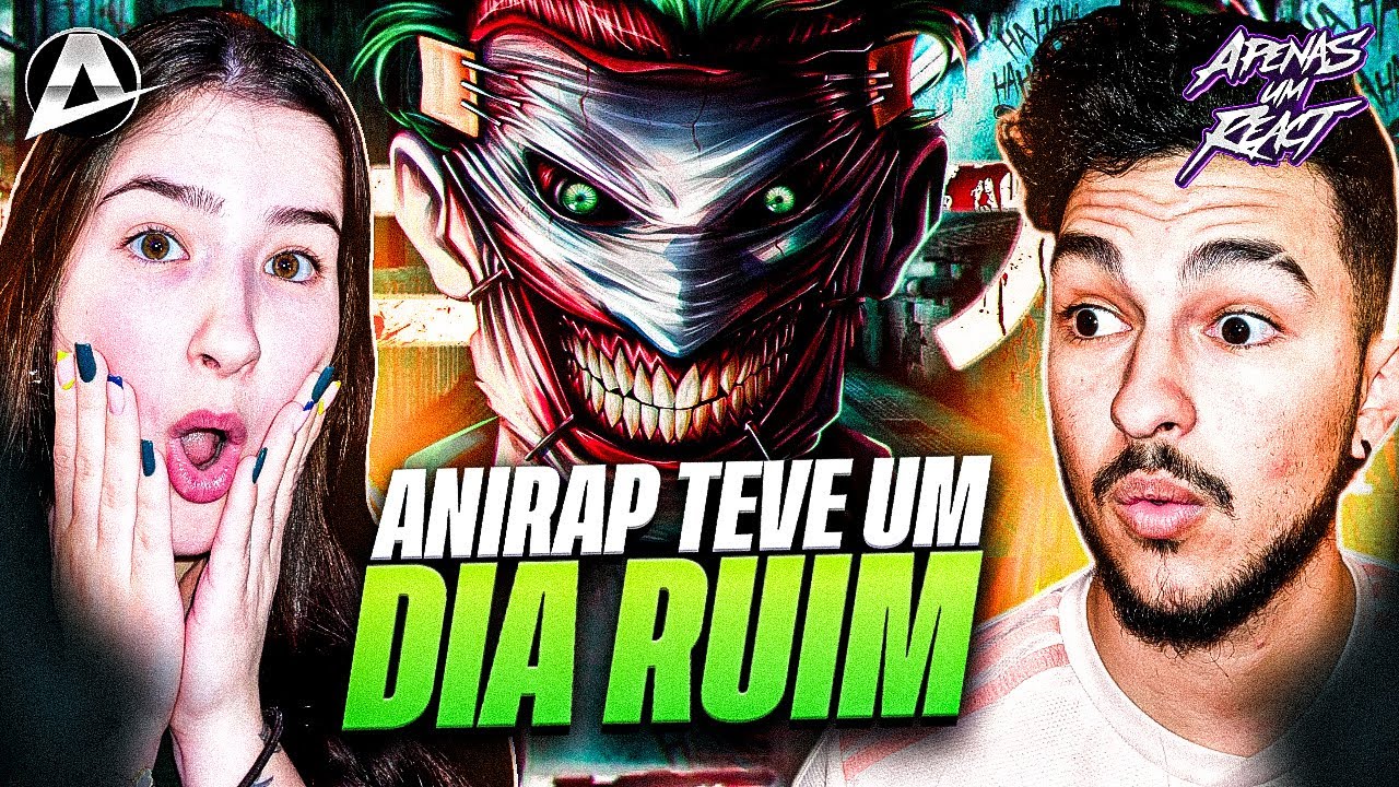 Apenas um react | Coringa - Piada Macabra | AniRap (DC Comics)