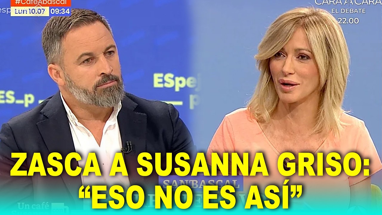 Abascal FRENA EN SECO a Susanna Griso en directo: “Eso no es así”