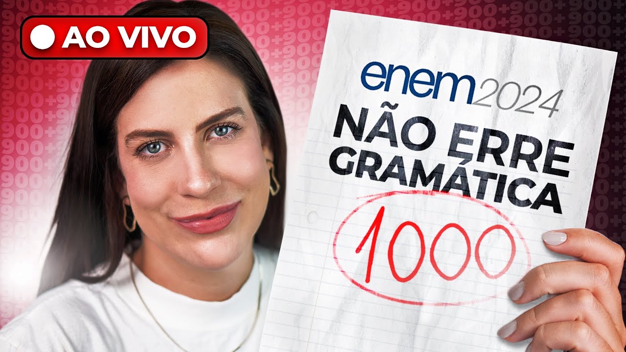 N&atilde;o erre GRAM&Aacute;TICA: dicas para GABARITAR a C1 | ENEM 2024