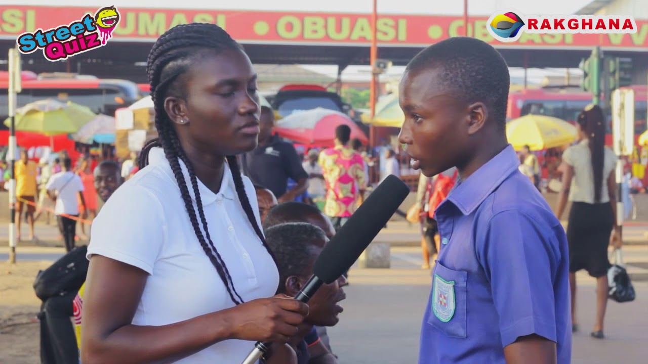 Recite the National Pledge of Ghana - Street Quiz | Funny Videos