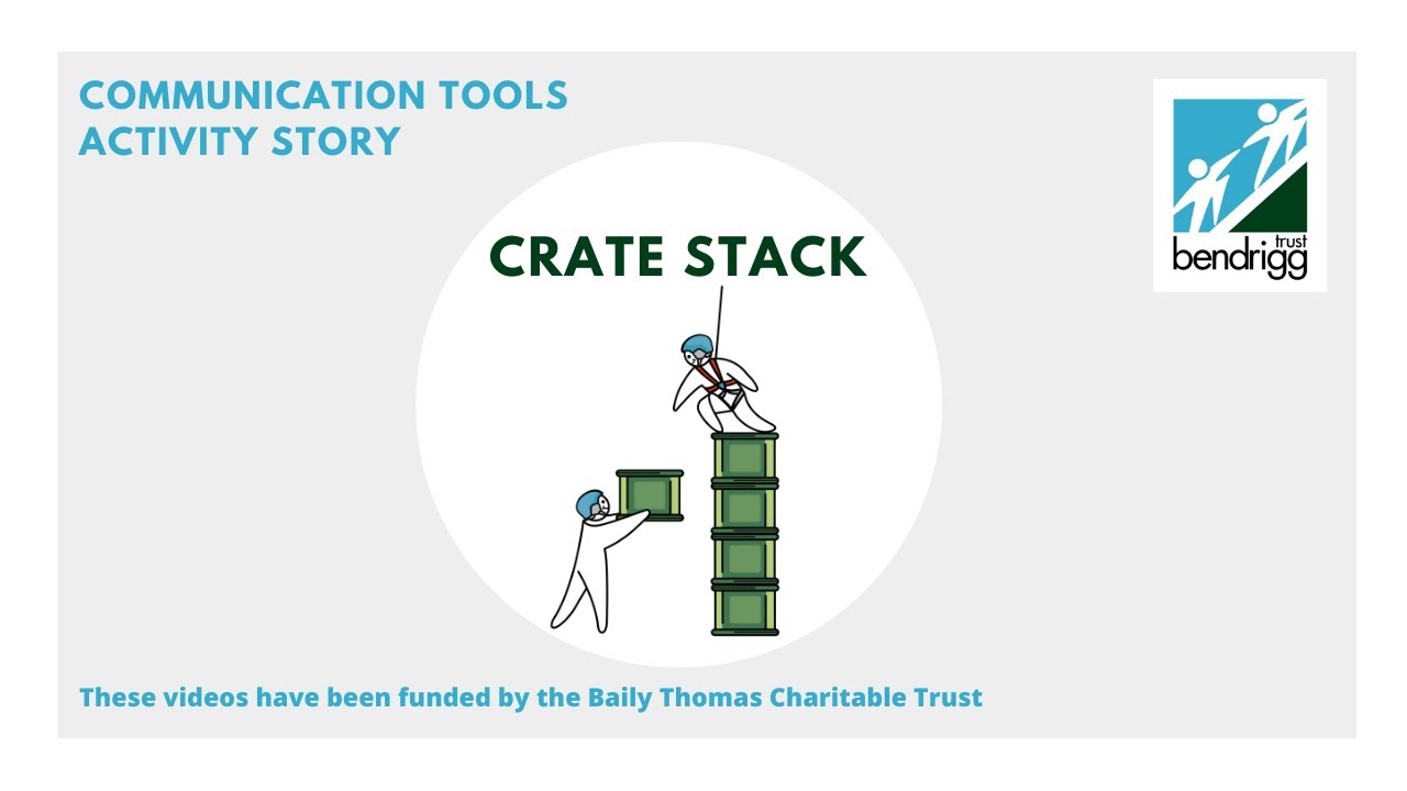 Crate Stack Activity Social Story. Communication support for SEN, Learning Disabilities & Autism