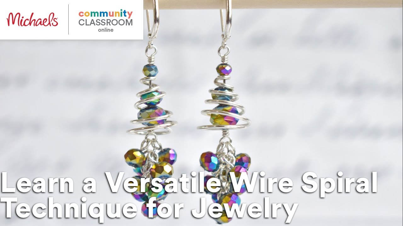 Online Class: Learn a Versatile Wire Spiral Technique for Jewelry | Michaels