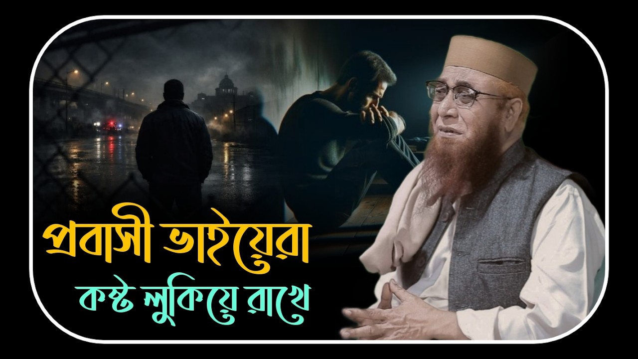এই ঈদে প্রবাসী ভাইয়েরা কষ্ট লুকিয়ে রাখে 💔🥀 মুফতি_নজরুল_ইসলাম_কাসেমী | mufti_nazrul_islam_kasemi