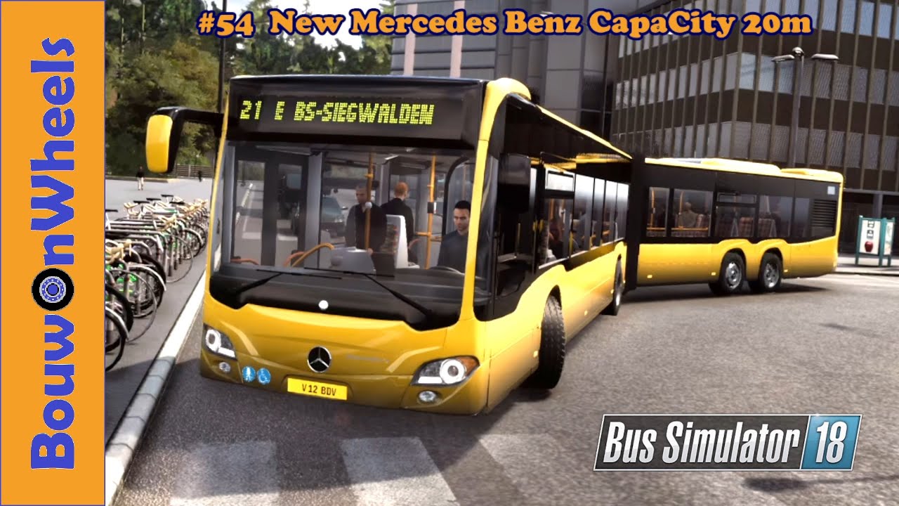 Bus Simulator 18 || Gameplay | #54  New Mercedes Benz CapaCity 20m