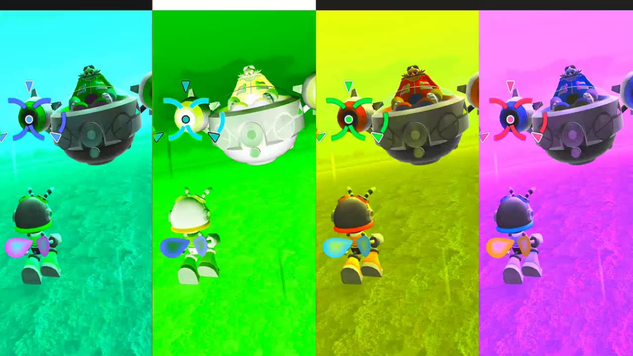 Sonic Dash color mix Part 36