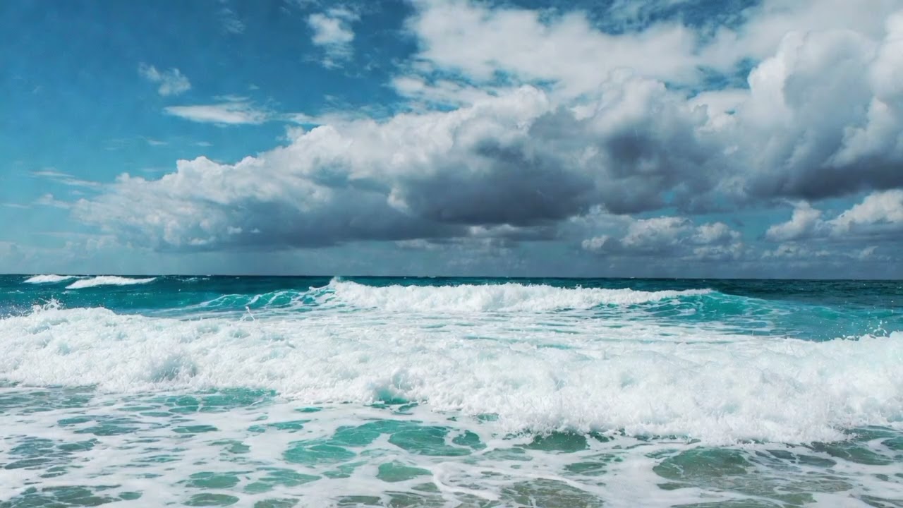 Ocean Waves for Deep Sleep | 10 Hours of Relaxing Beach Sounds