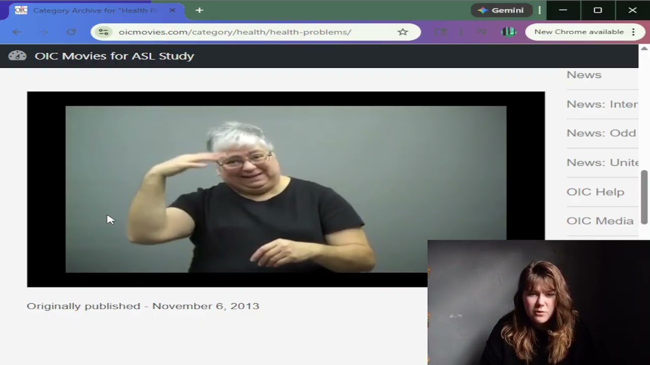 Stroke on the Rise ASL to English Interpreting Practice