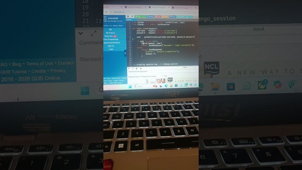 Django Authentication - Session 