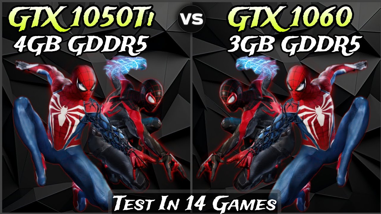 GTX 1050 Ti vs GTX 1060 (3GB) - Test In 14 Games - How Big The Difference ?