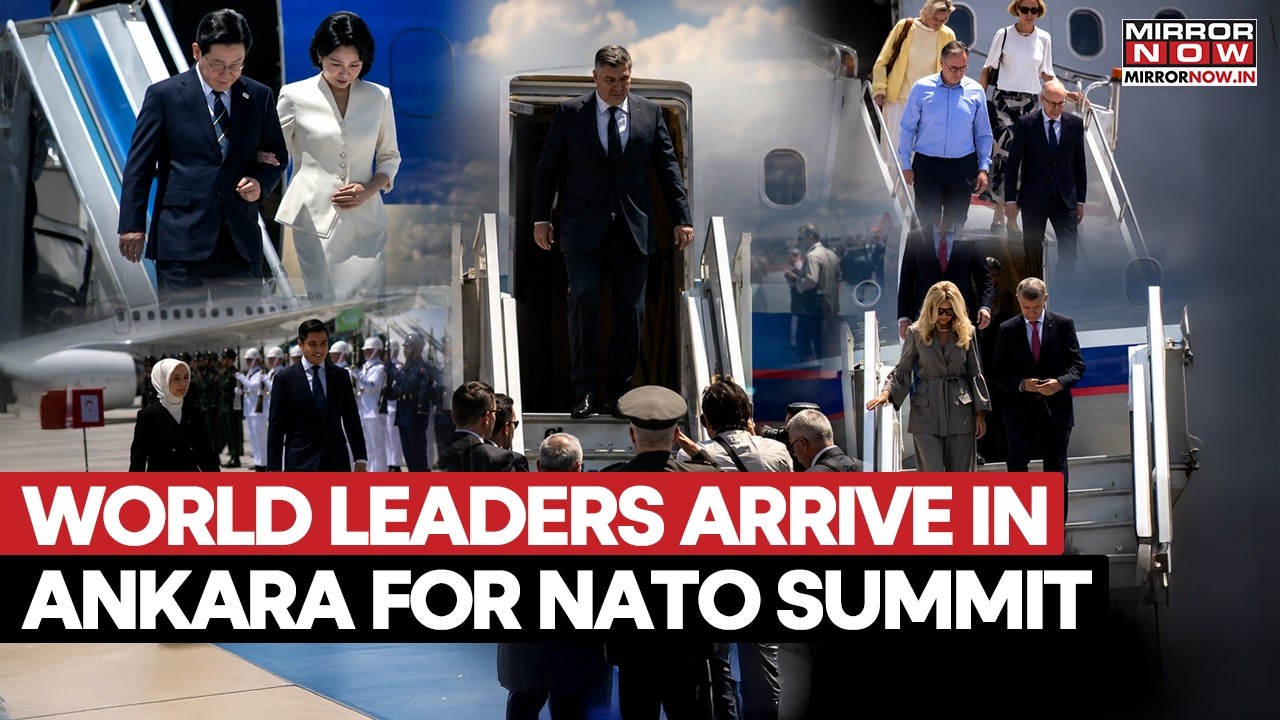 NATO Summit 2026: World Leaders Arrive In Ankara To Attend Defence Summit | Watch Video