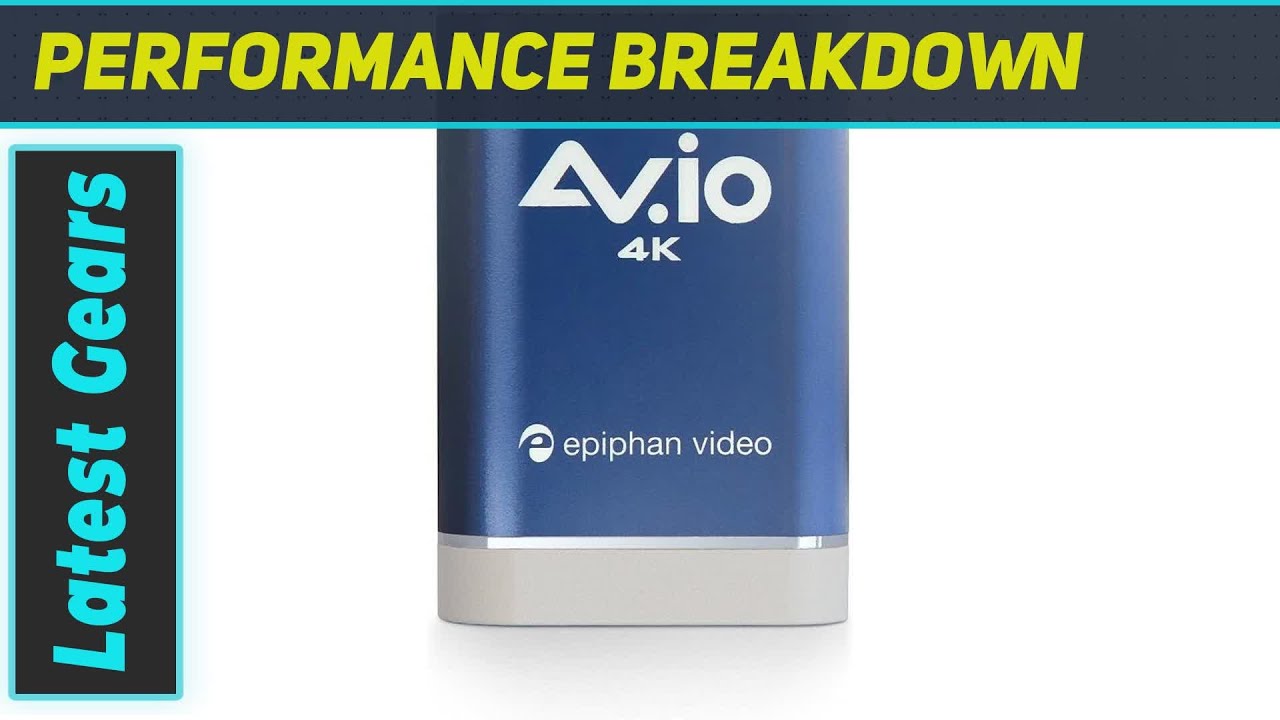 AV.io 4K &ndash; Ultimate USB Video Capture for 4K Gaming and Streaming