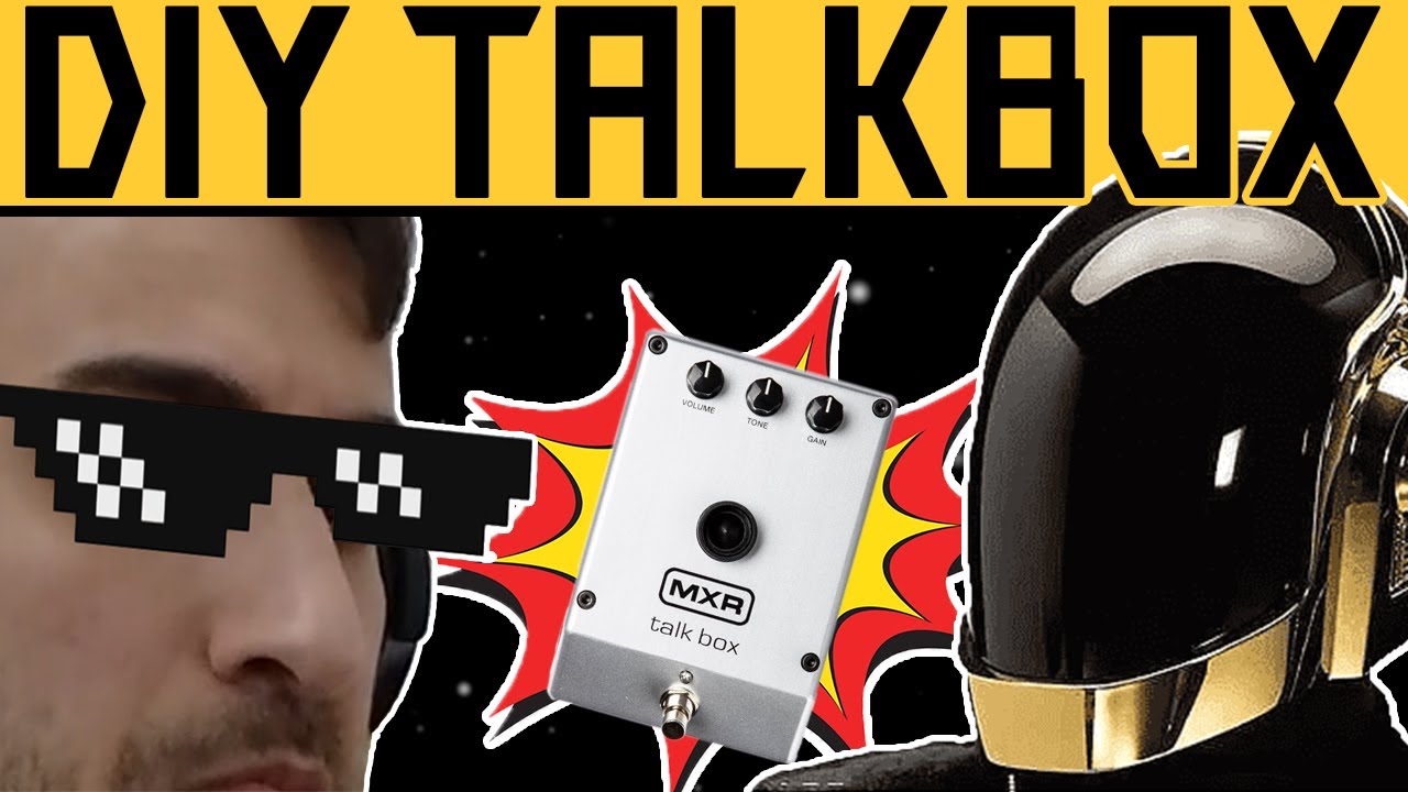 DIY Talkbox - Faça você mesmo - FÁCIL, RÁPIDO E BARATO - Instrumento do Daft Punk