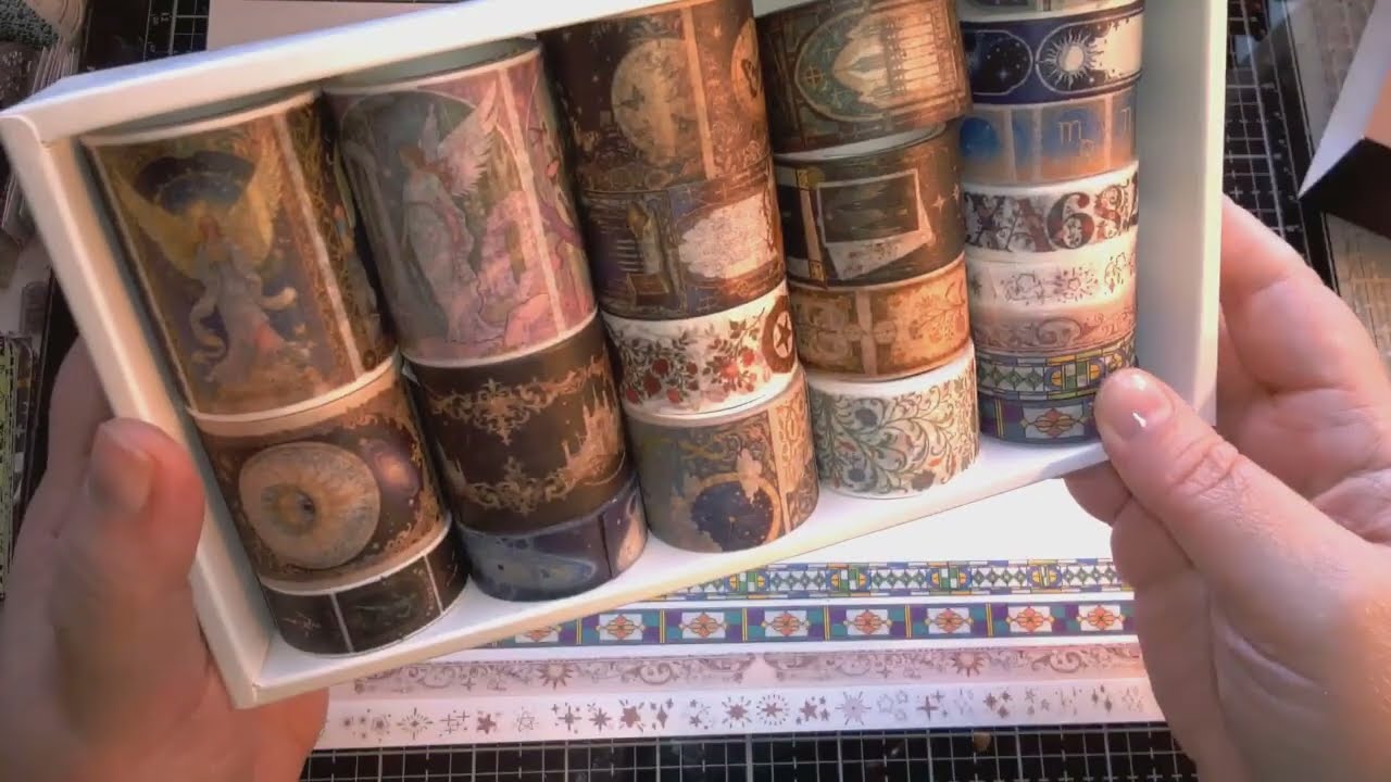 New magical washi tapes and crafting with the seasons 🦋 #craftingwiththeseasons