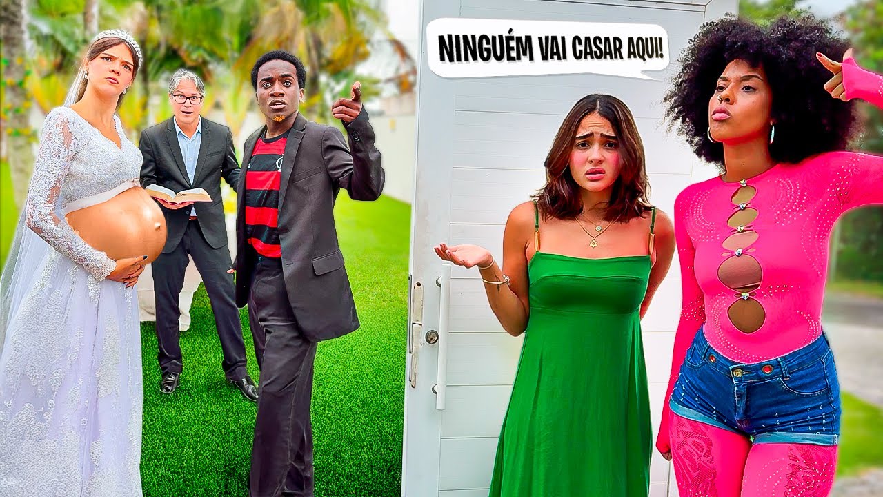 A  MARIANA GR&Aacute;VIDA TEVE O CASAMENTO INTERROMPIDO PELA LACRAIA 😱😱😱