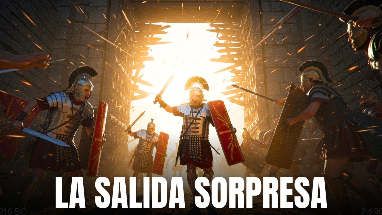 Batalla de NOLA (216 a.C.); Cuando Aníbal Barca fue DERROTADO por primera vez