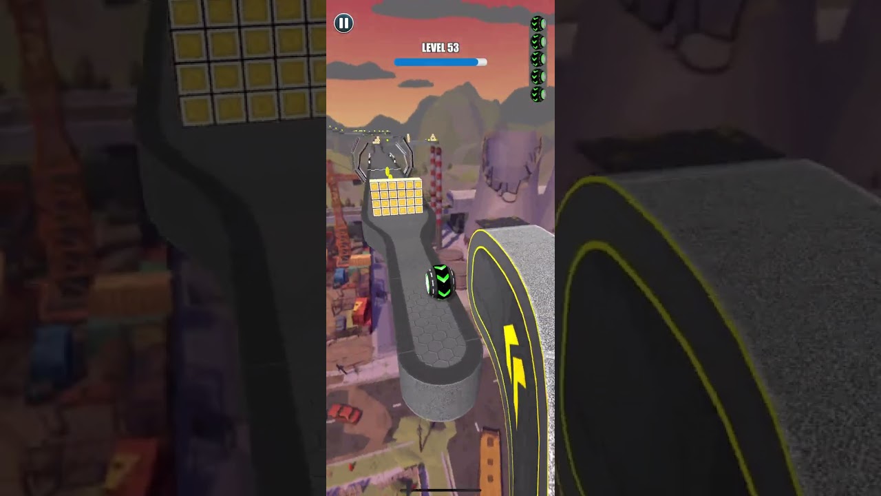 Rolling Ball Sky Escape part 3 Gameplay Level 48-58