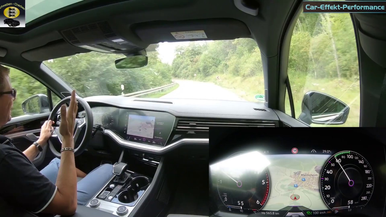 VW Touareg 2018 Assistenzsysteme Review, ACC Assistent, Autonomes fahren, Emergency Assist