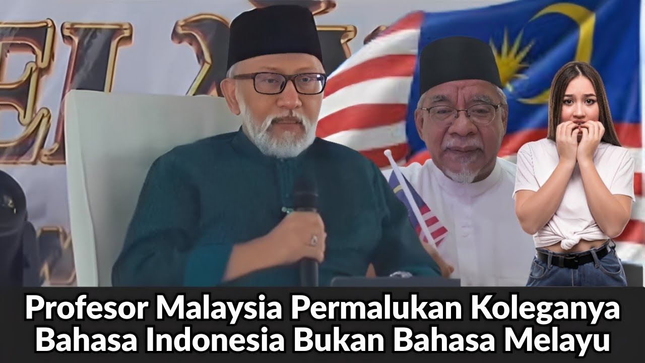 This Malaysian Professor Says Indonesian, Not Malay!