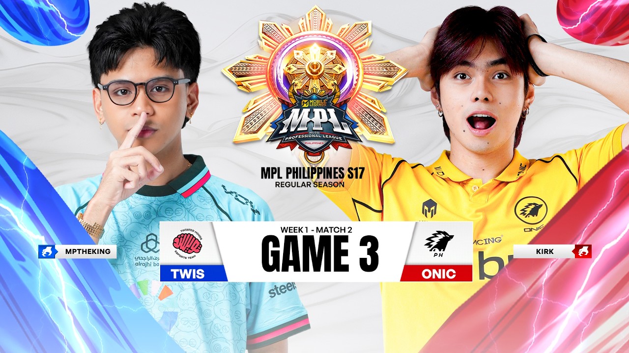 MPL PH S17 - W1D1 - TWIS VS ONIC GAME 3