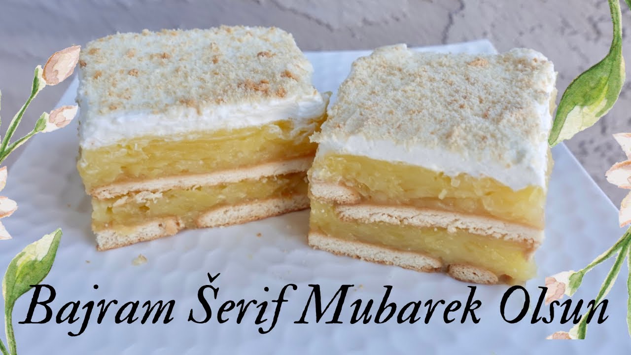 KOLAČ SA JABUKAMA, KEKSOM I PUDINGOM,  MOŽE  BITI I U POSNOJ VERZIJI