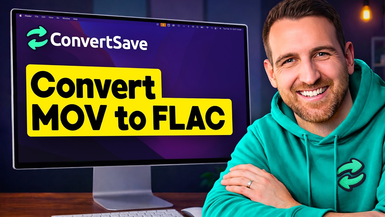 How to Convert MOV to FLAC