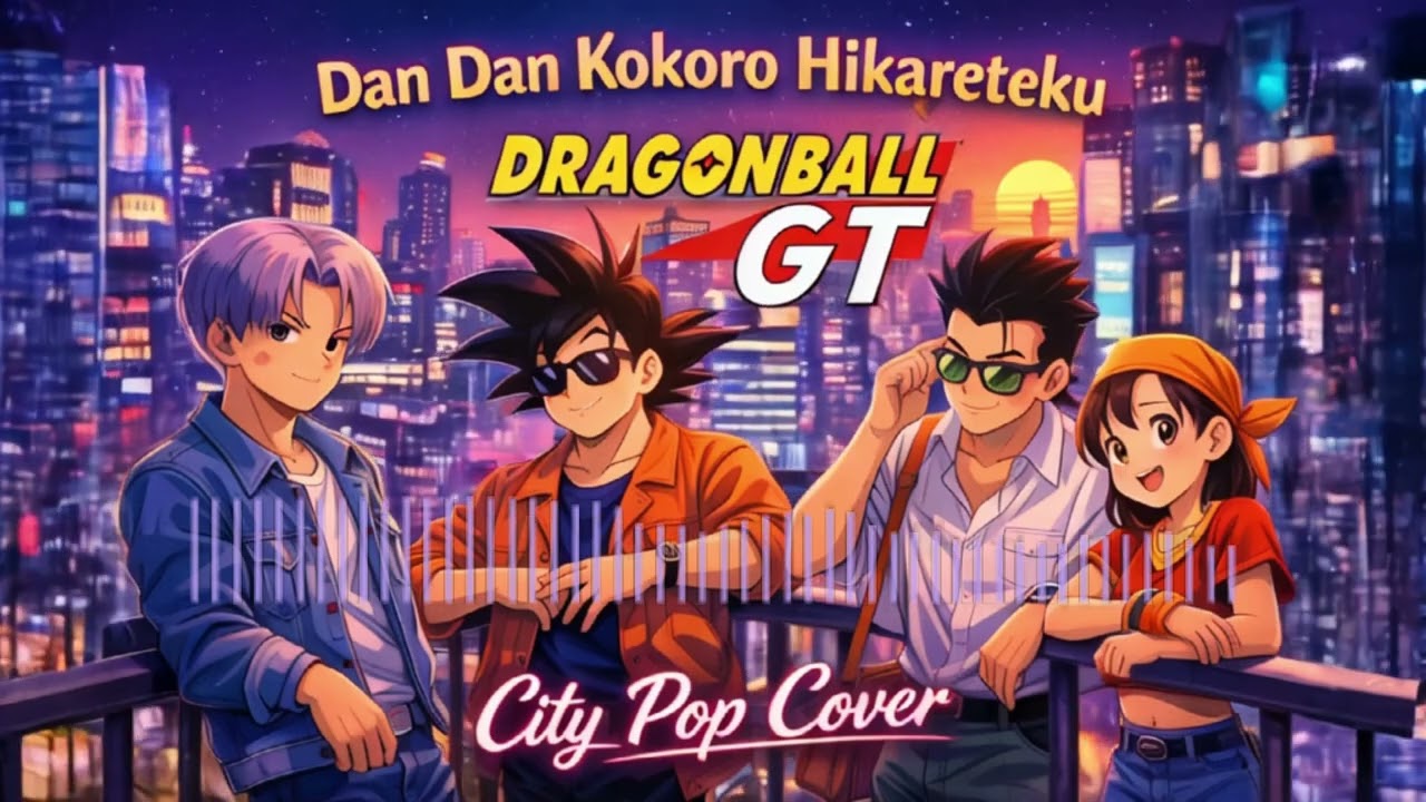 Dan Dan Kokoro Hikareteku ( DAN DAN 心魅かれてく ) – Dragon Ball GT Opening | City Pop Version [AI Cover]