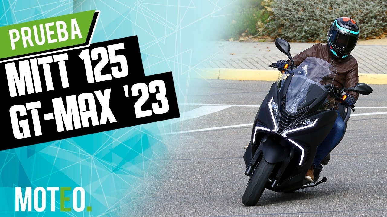 MITT 125 GT-MAX  2023 | Prueba y opiniones en español