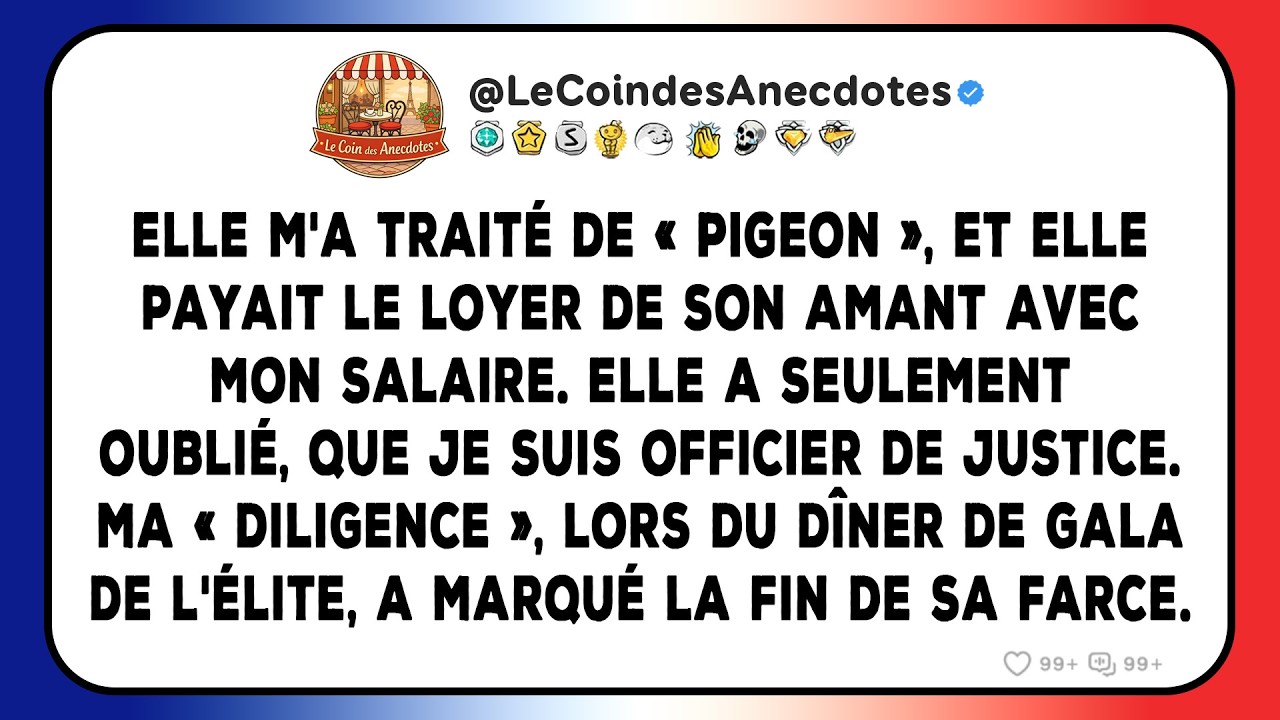 Elle m'a traité de « pigeon », et elle payait le loyer de son amant avec mon salaire.