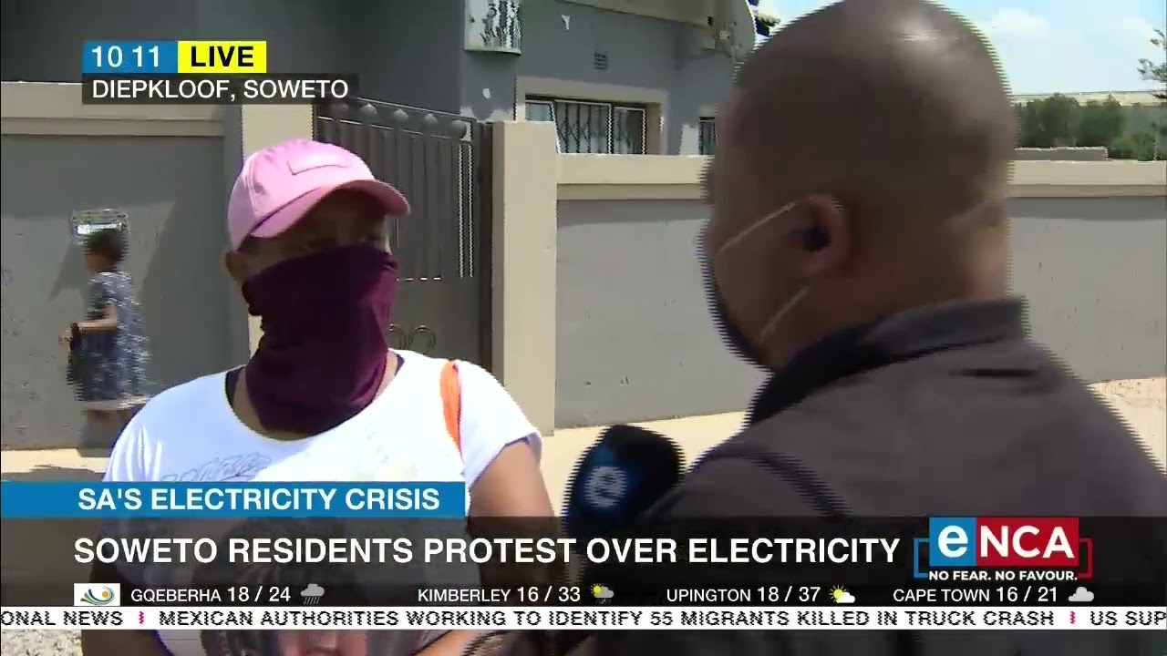 Soweto residents continue protest over power cuts