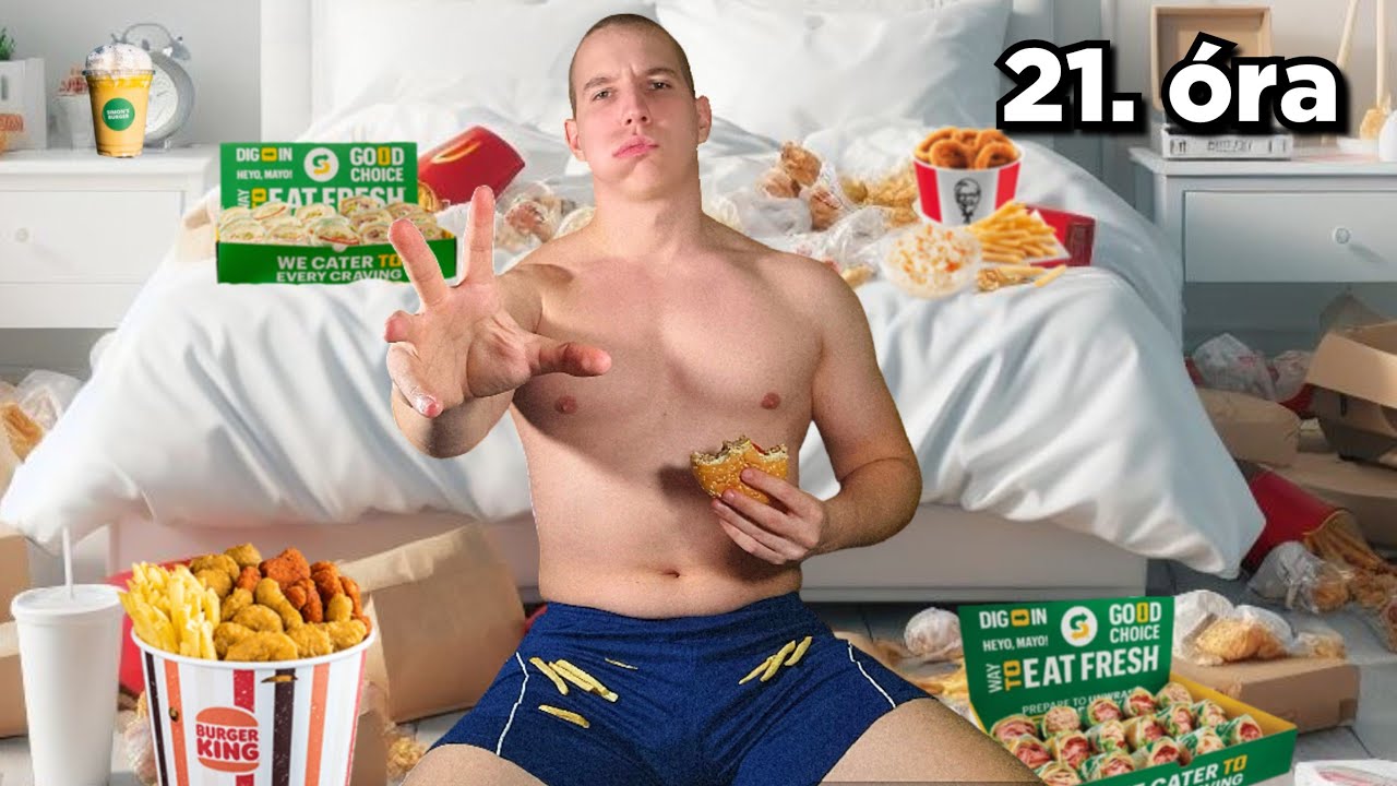 24 óra alatt kipróbáltam az összes gyorskajáldát az országban!