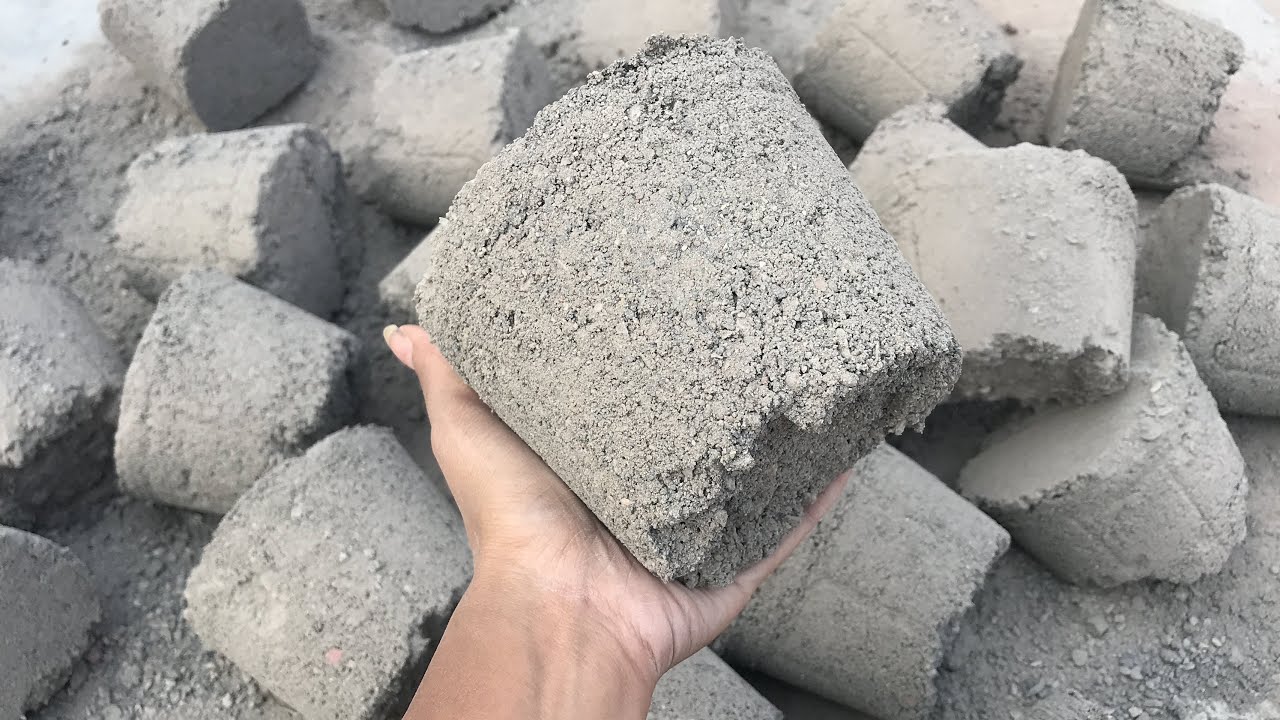 New bombastic crumbling video of multi stone sand cement dry floor crumbling 🔥masterpiece 😃
