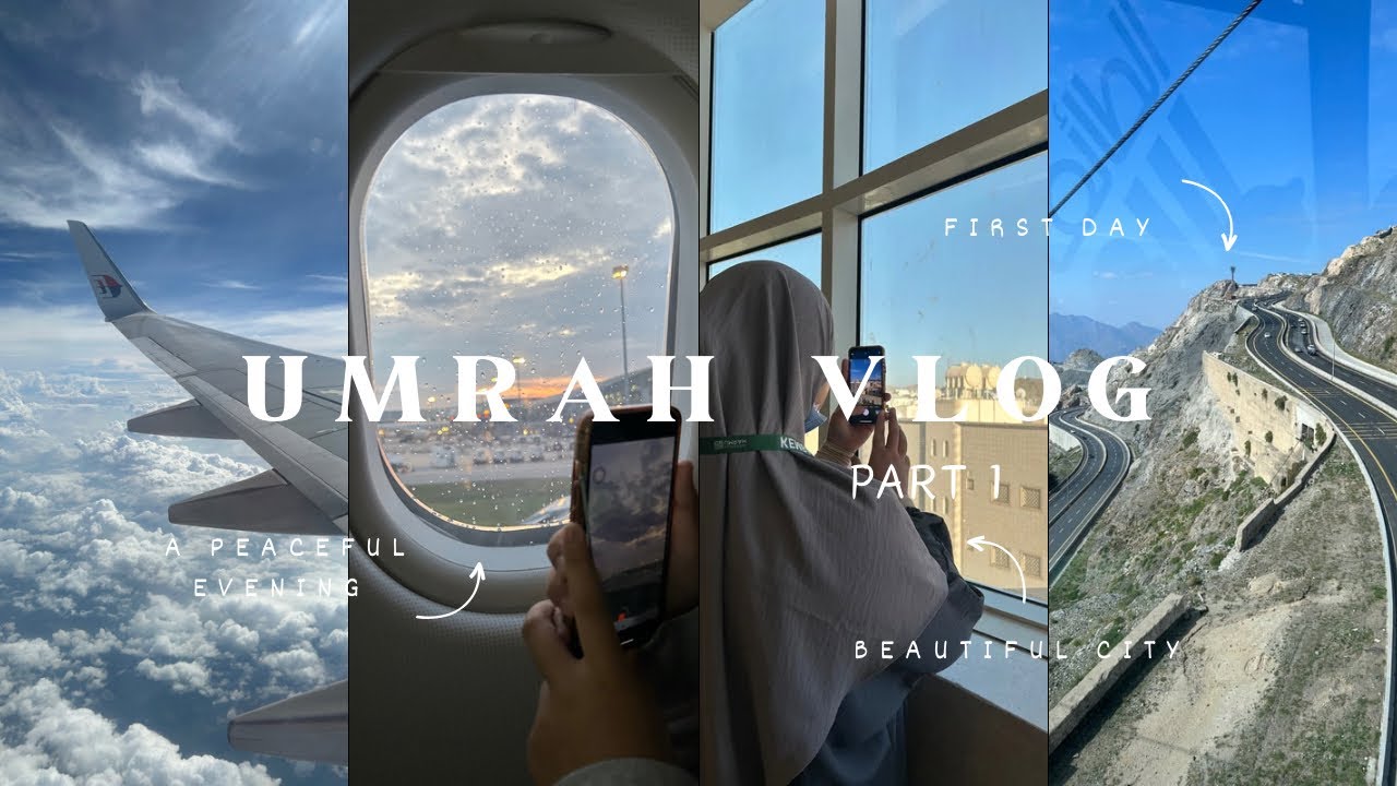 Umrah Vlog 2023 | Umrah Pertama (Part 1) | Kuala Lumpur to Jeddah (Taif Vlog)✈️🕋