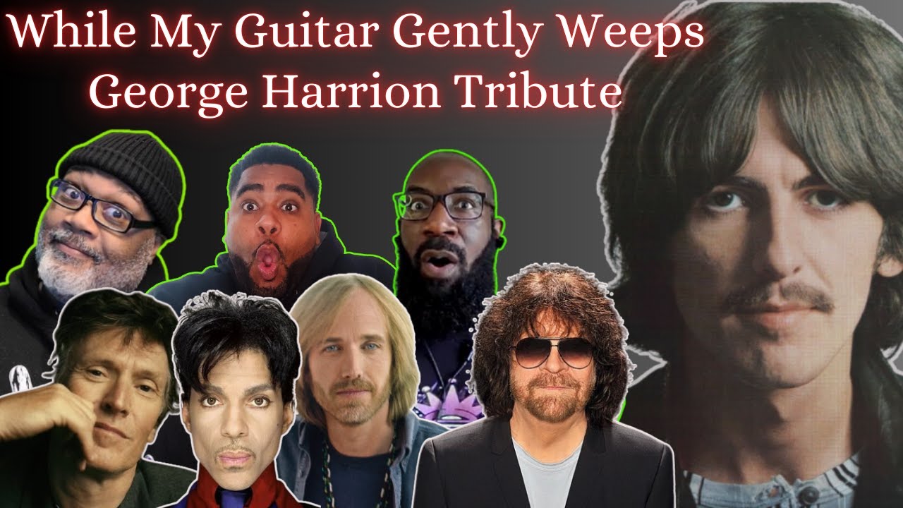 «While My Guitar Gently Weeps» — Реакция! Принс, Джефф Линн, Том Петти, Стив Уинвуд! Звёзды!